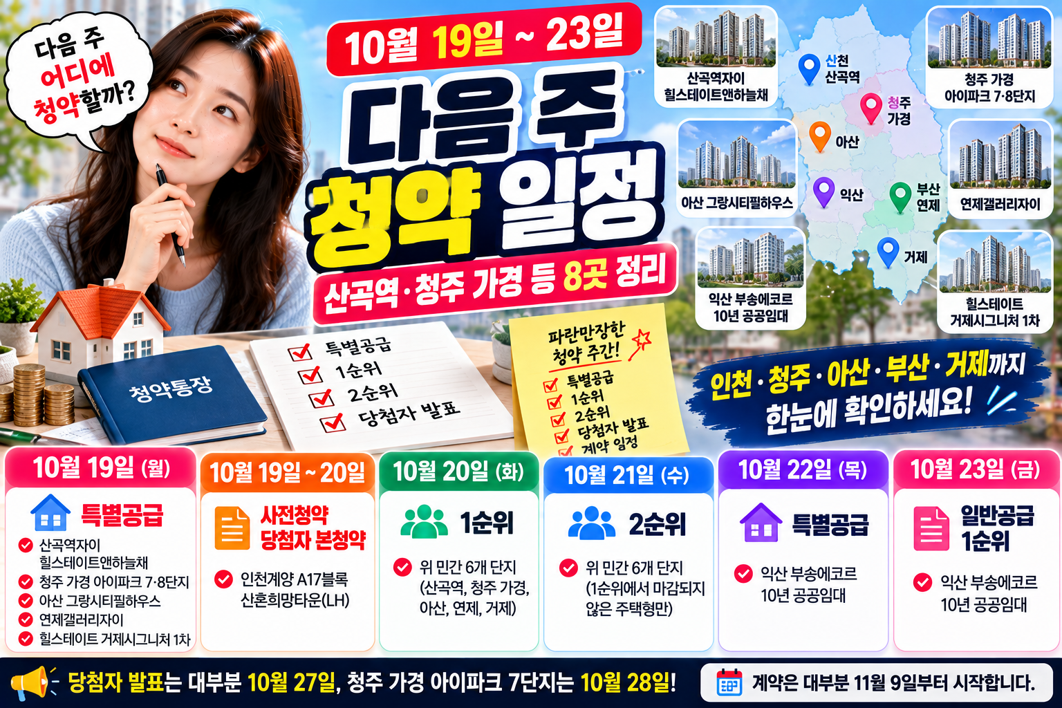다음주 청약 일정