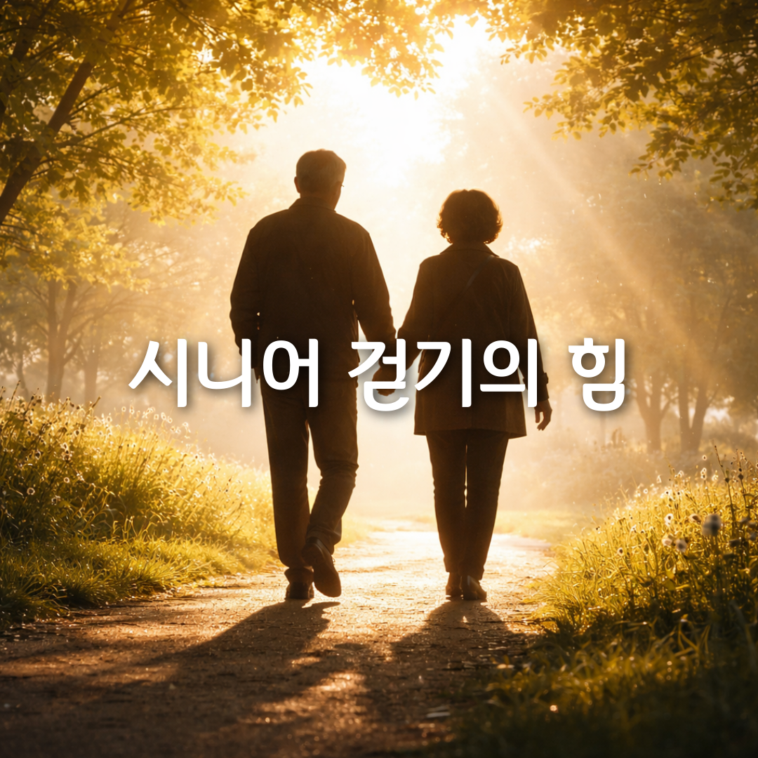 시니어에게 걷기가 꼭 필요한 이유, 운동보다 중요한 습관🚶♂️➡️