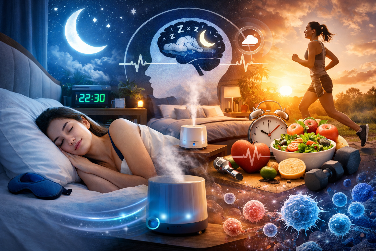 수면 환경이 당신의 건강을 바꾸는 이유