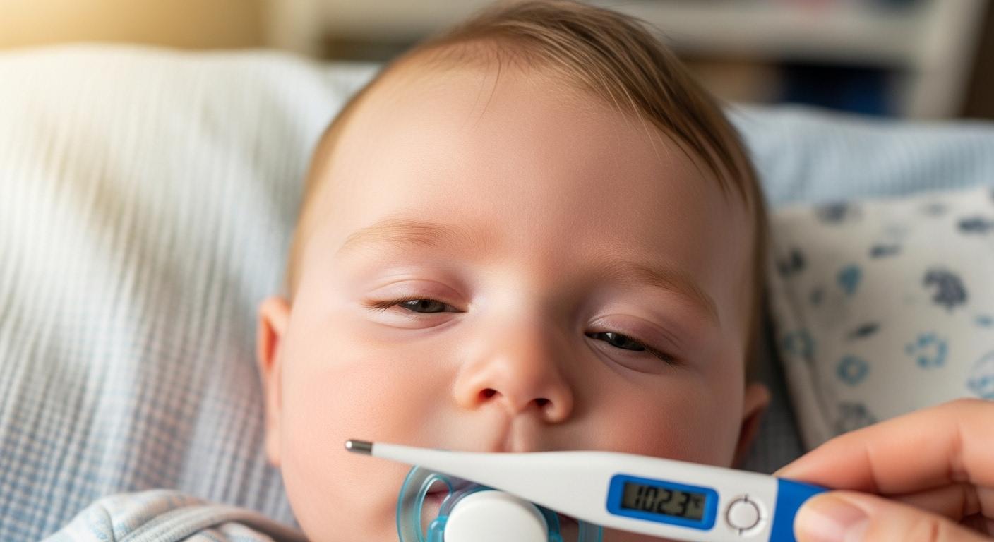 아기 열이 오래가면