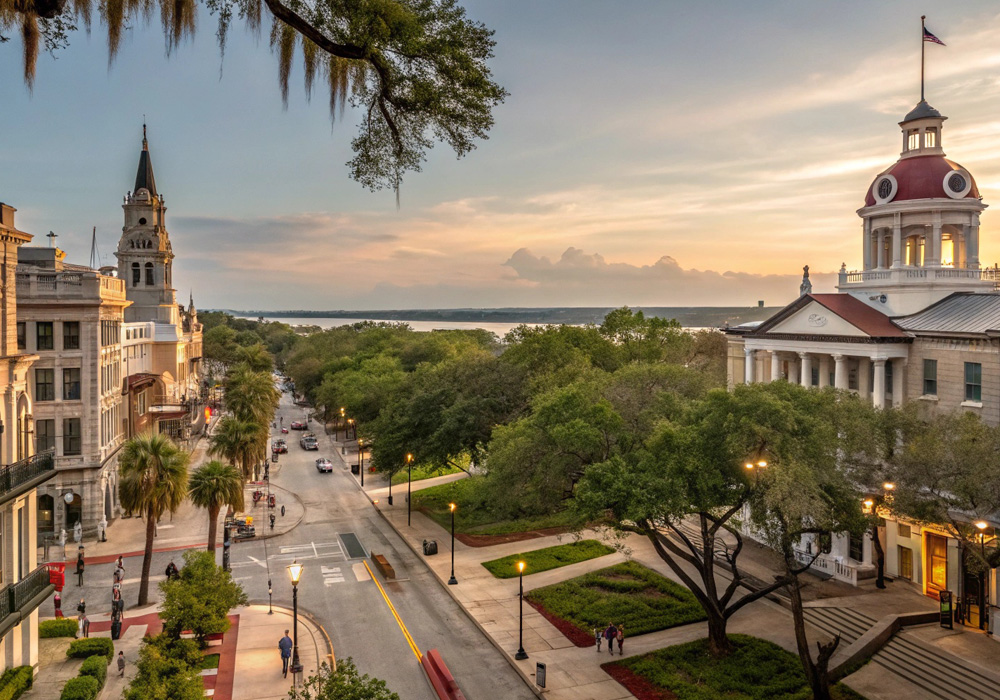 미국 조지아주의 사바나