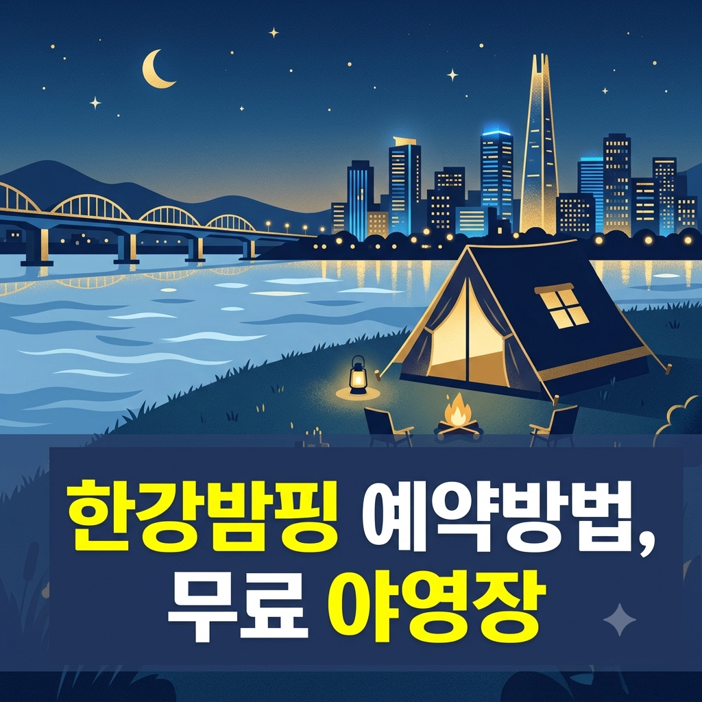 한강밤핑-예약방법