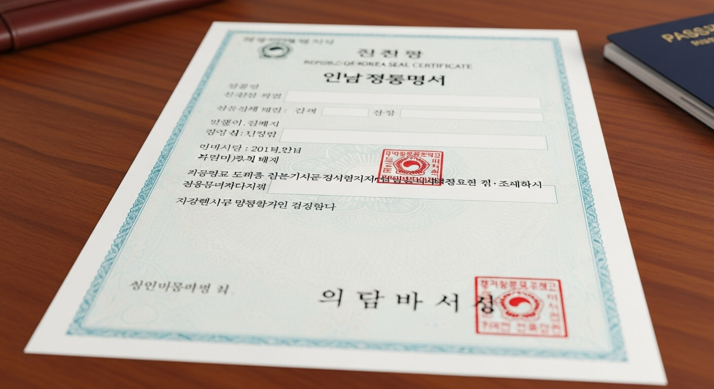 인감증명서 인터넷발급