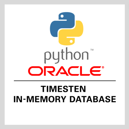 파이썬(python)으로 오라클 타임스텐 데이터베이스 접속하고 DML 실행하기 썸네일