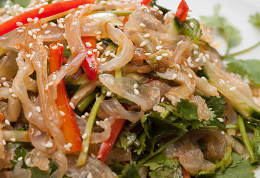 해파리 냉채 만드는 법 황금레시피 / 해파리 냉채 소스 만들기 냉채 손질법