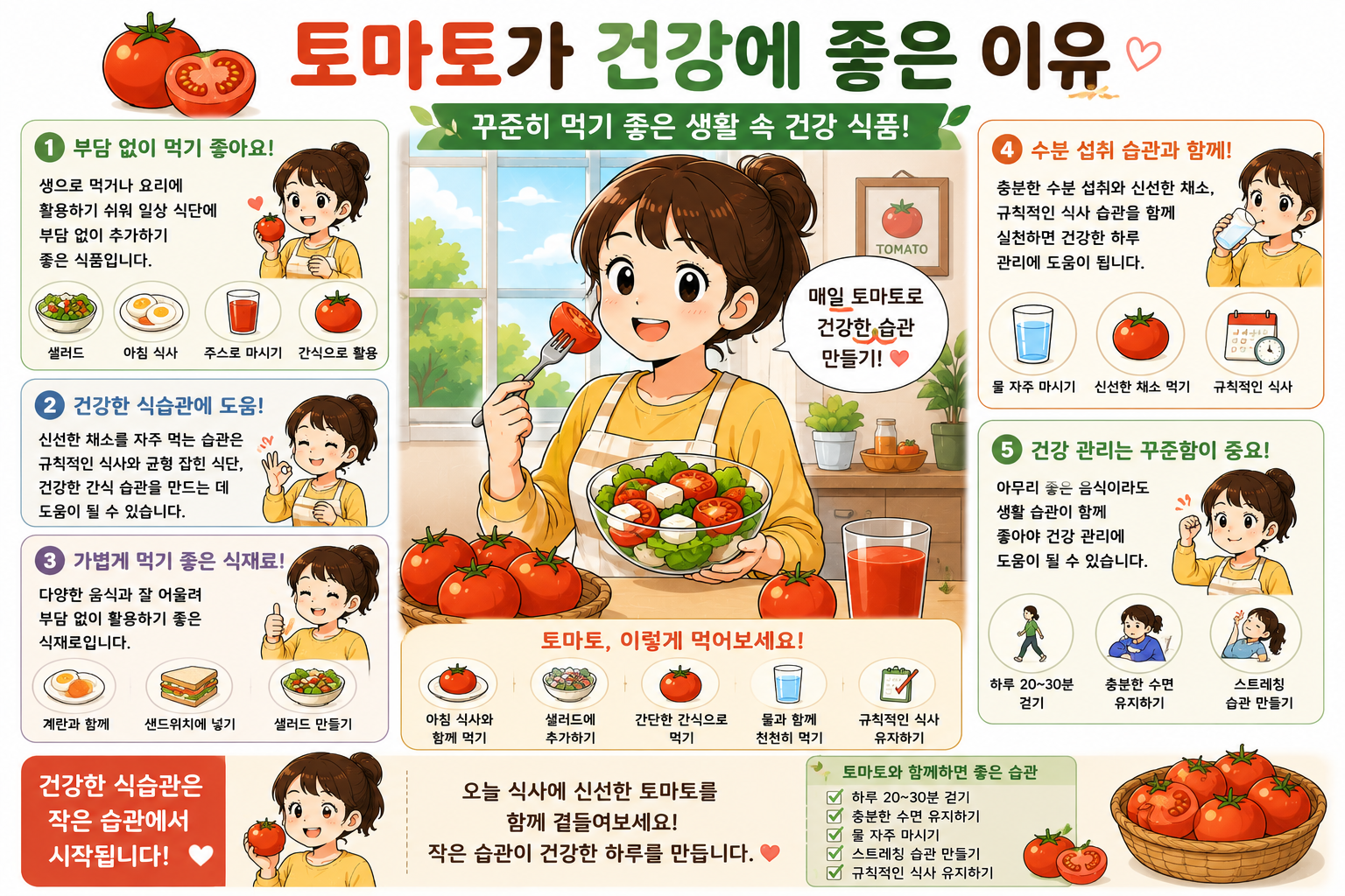 토마토가 건강에 좋은 이유