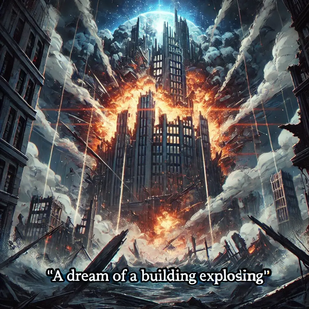 건물 폭발하는 꿈
