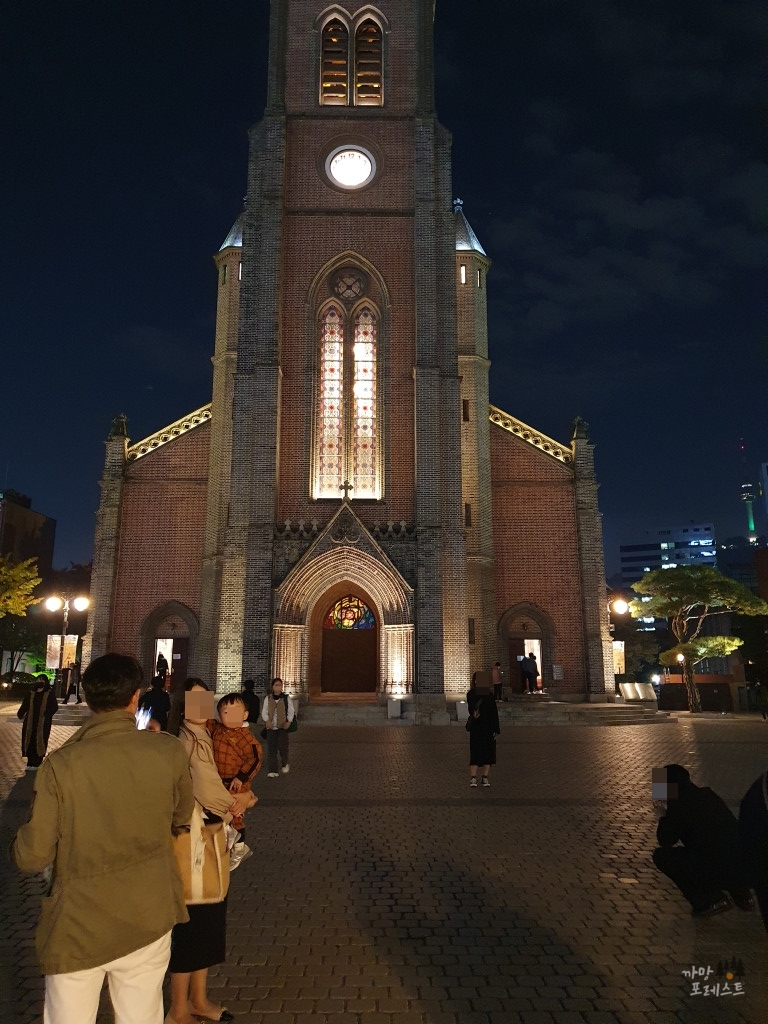 명동성당 포토존