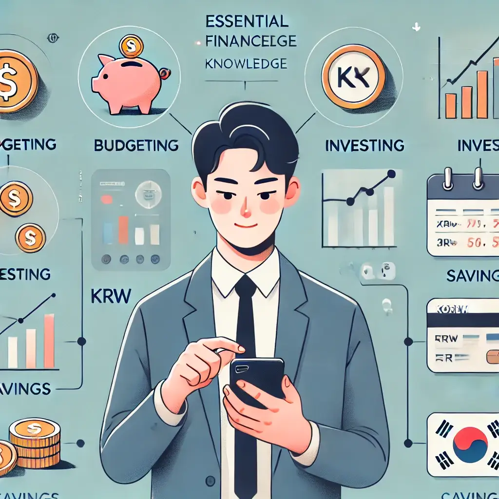 예산 관리, 투자, 저축, 신용 관리 등 스마트 머니 관리 개념이 반영되어 있어요