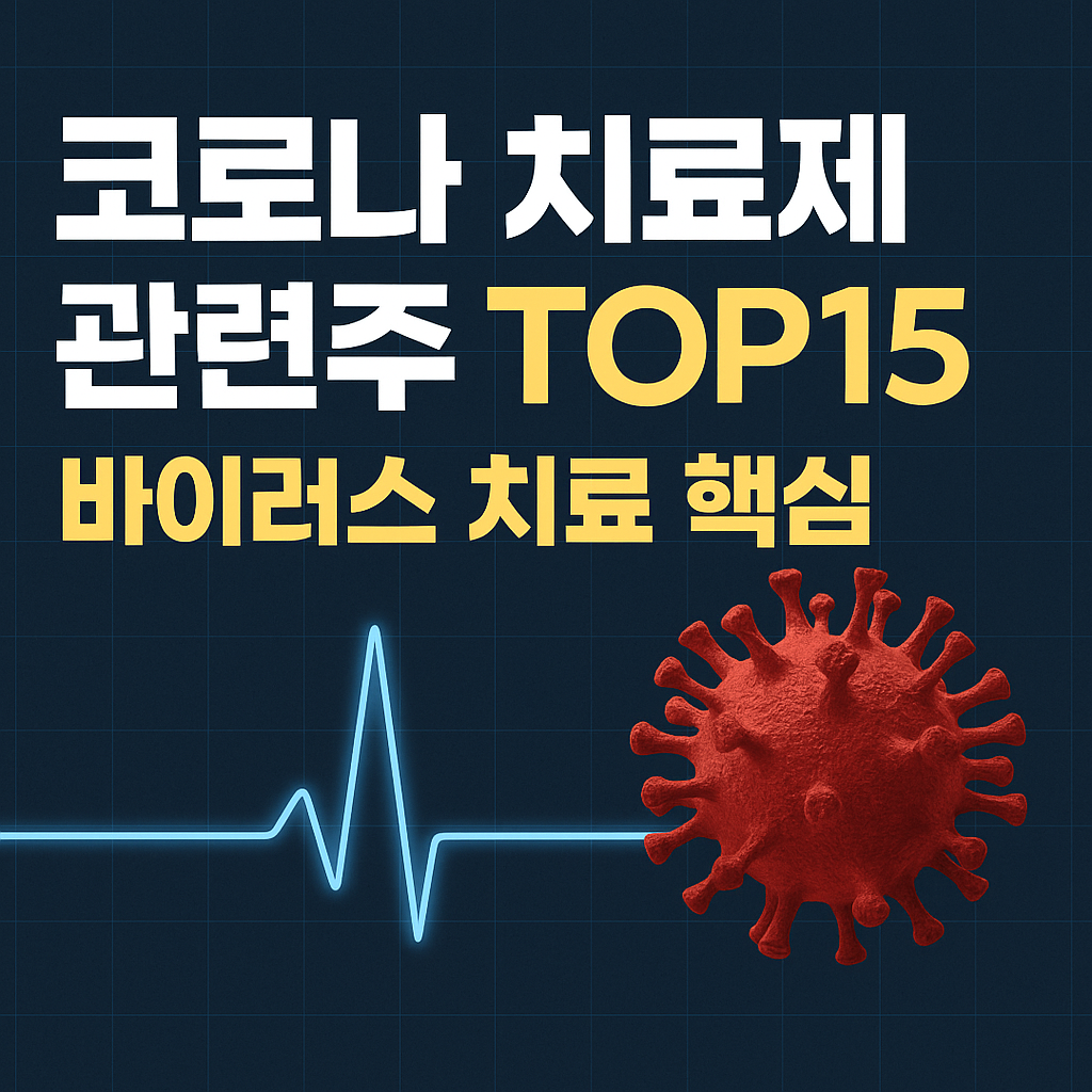 코로나 치료제 관련주 썸네일