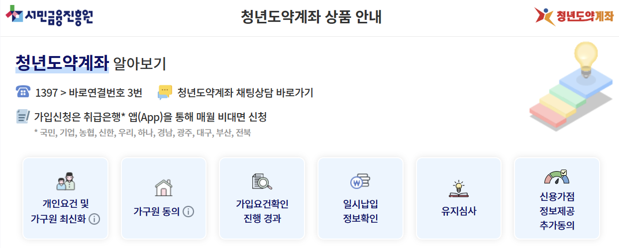 청년도약계좌 신청방법