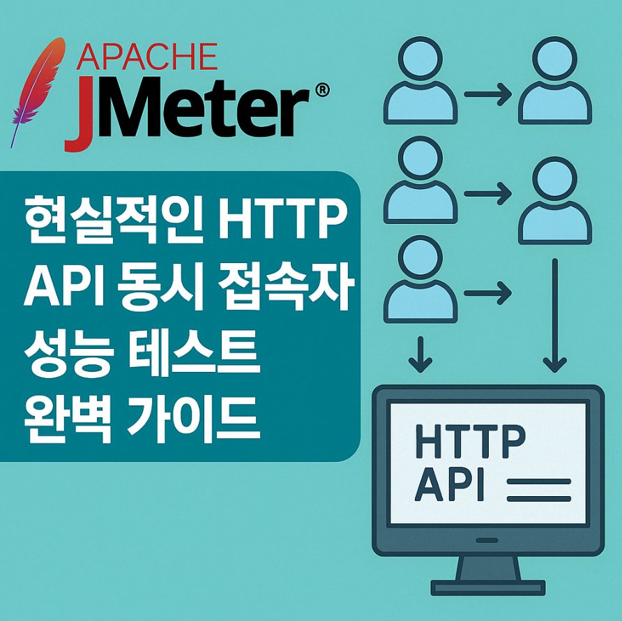 JMeter를 활용한 현실적인 HTTP API 동시 접속자 성능 테스트 완벽 가이드