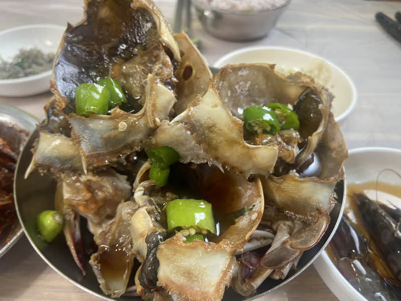 여수 싱싱게장마을 게장백반 가격 주차장 택배