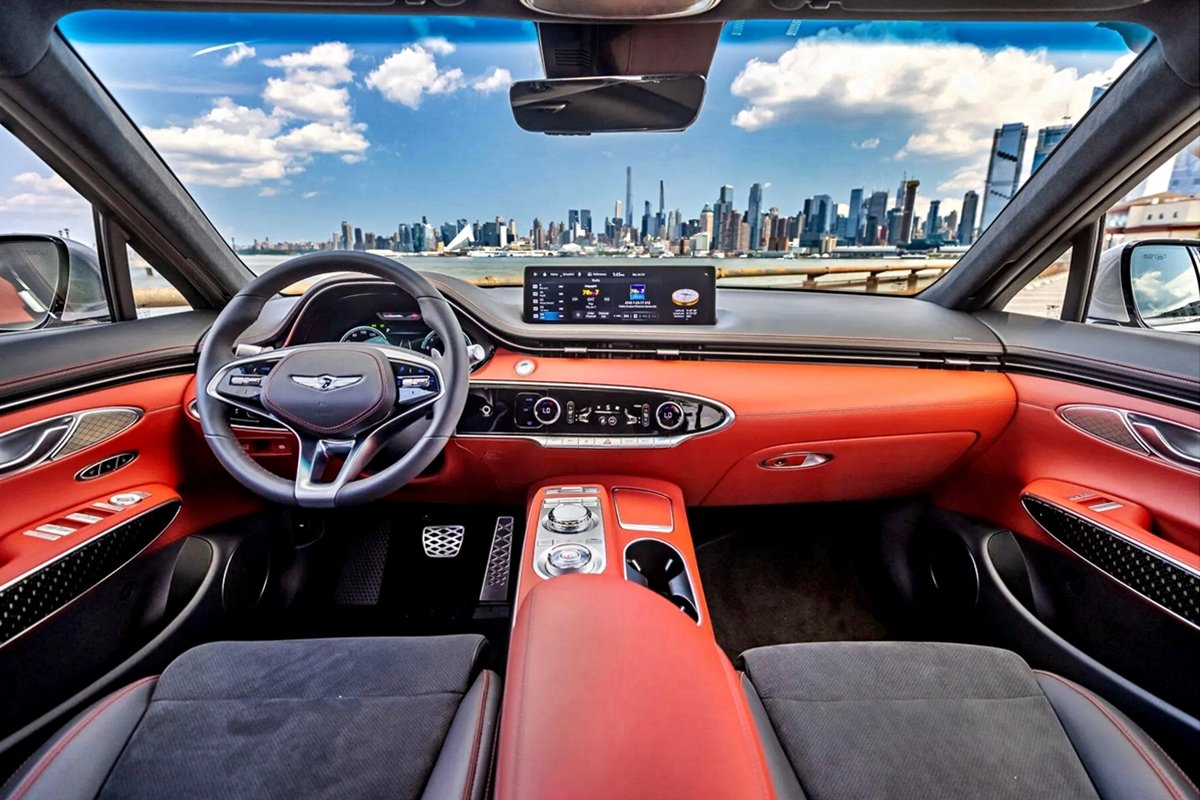 제네시스 GV70 스포츠 인테리어