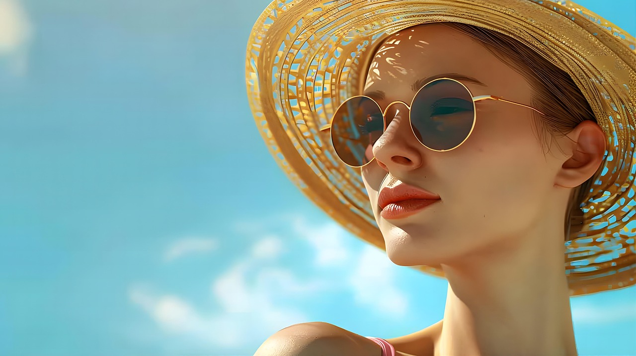 자외선 차단 위해 모자&amp;#44; 선글라스 챙기기