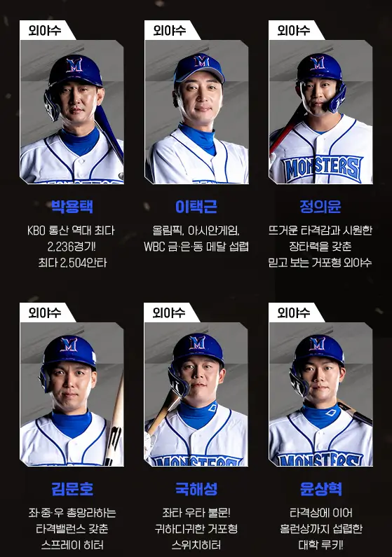 최강야구 외야수