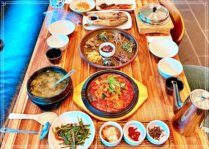 광주 수완지구 맛집 굴비구이, 나물 한정식, 뚝배기