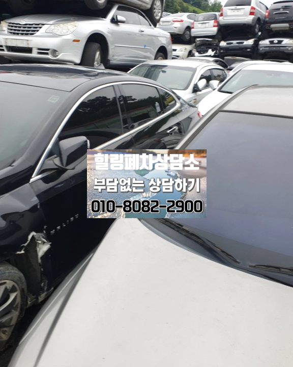 번호판 한 개 영치 차량 확인