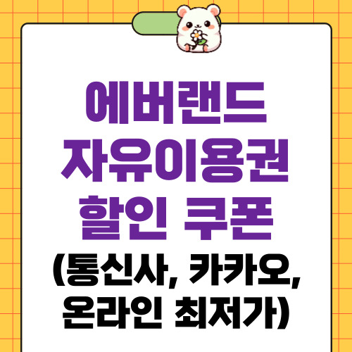 에버랜드 자유이용권 할인