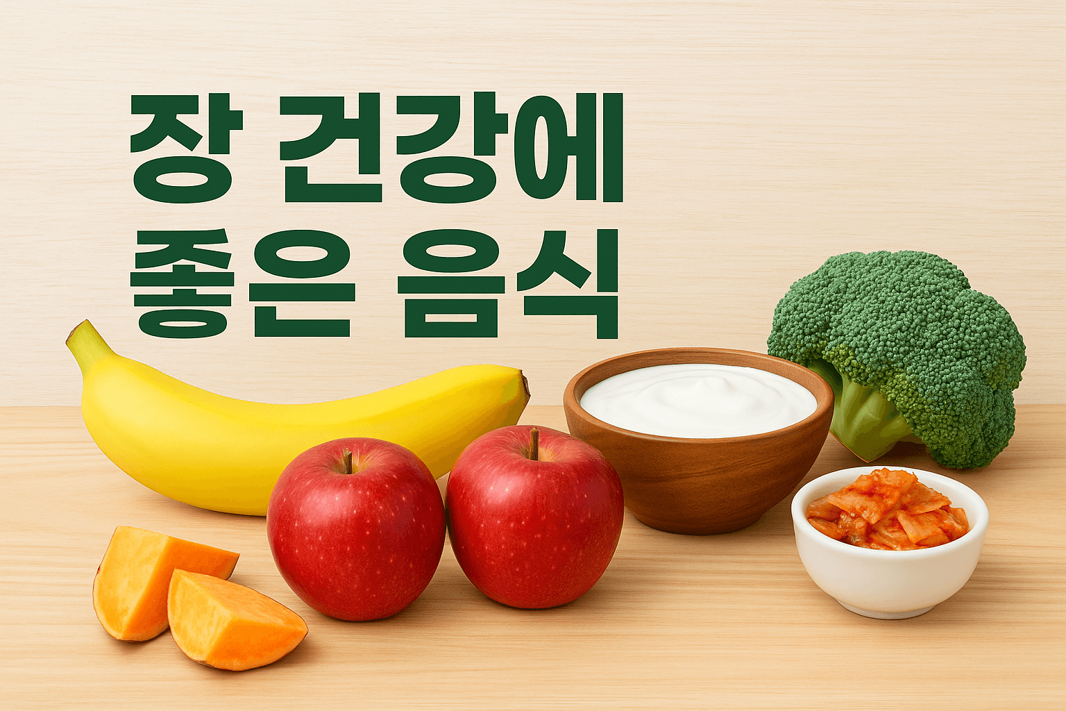 장 건강에 좋은 음식 TOP 10