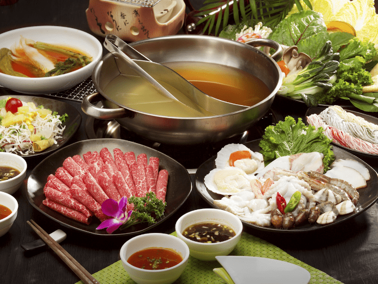 서현 맛집 "화수목 샤브샤브 분당본점" 음식