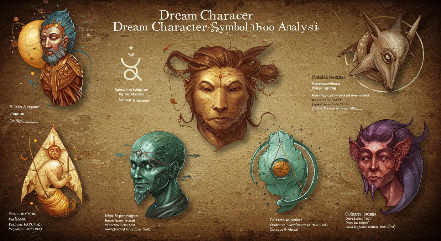 꿈속인물 상징분석 심리투영 자아탐구