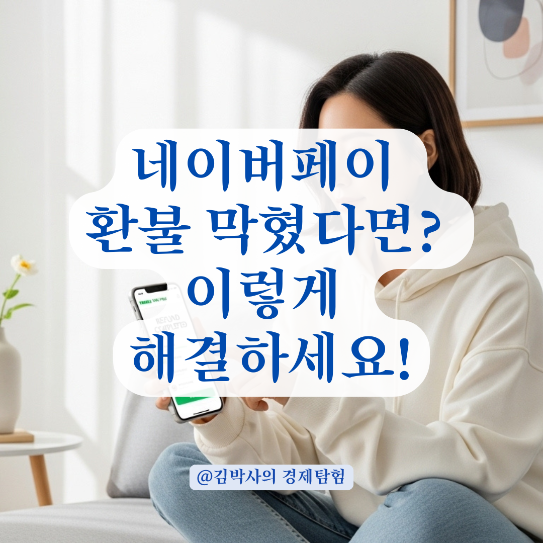 네이버페이 계좌 미연결 상태에서 환불받는 방법, 실수 없이 처리하는 법까지.
