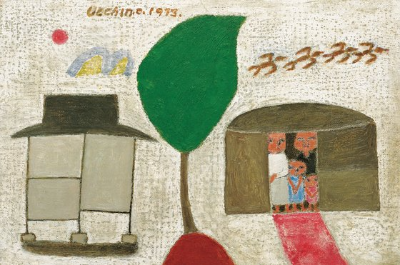 장욱진, 가족, 1973. [사진 현대화랑]