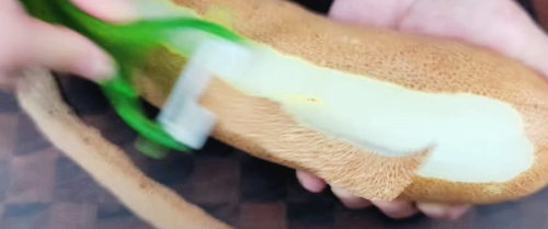 채칼 껍질벗기기