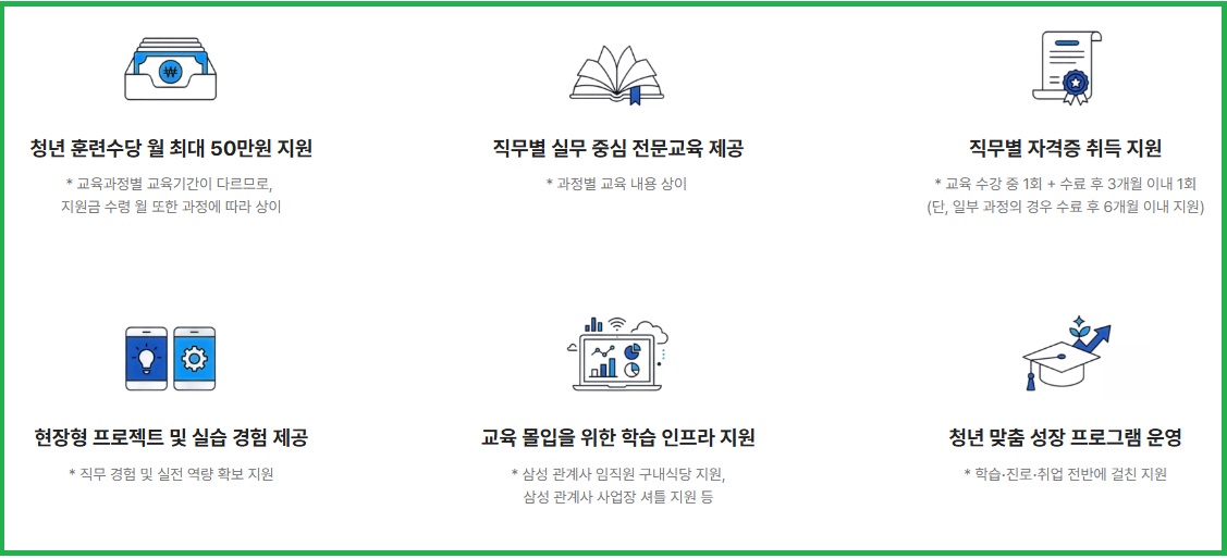 청년희망배움터 지원금 안내