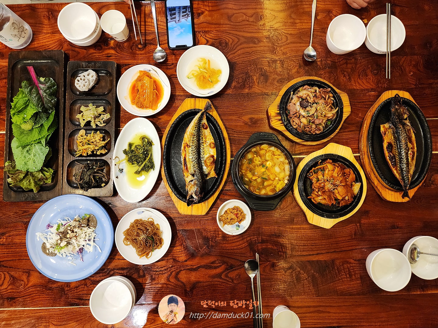 제육볶음 + 고등어구이 SET, 오리불고기 + 고등어구이 SET