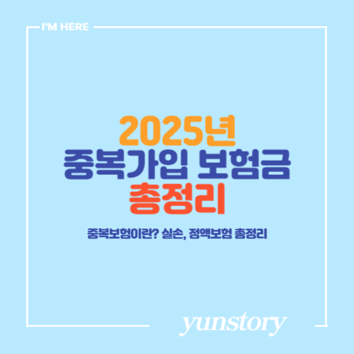 중복보험 지급 정책 총정리