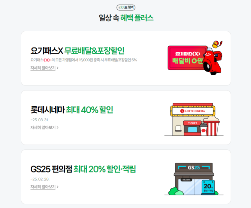 네이버플러스 멤버십 혜택