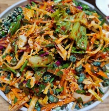 다슬기무침