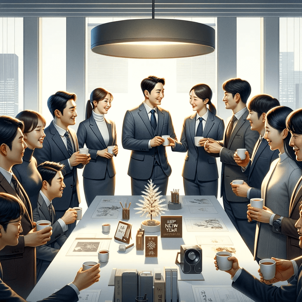 직장 상사 및 동료에게 전하는 새해 인사말