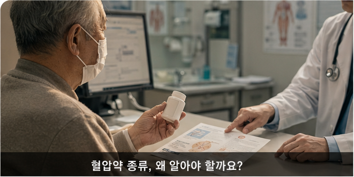 혈압약 종류, 왜 알아야 할까요?