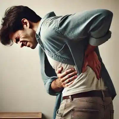 췌장암 허리 통증 위치2