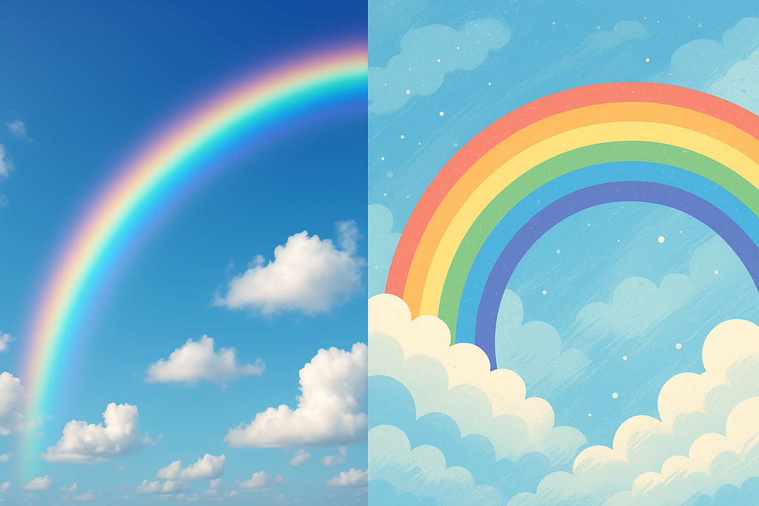 무지개 뜨는 꿈