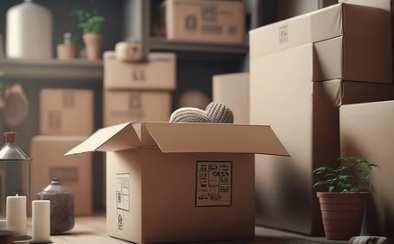 용달이사하는 모습