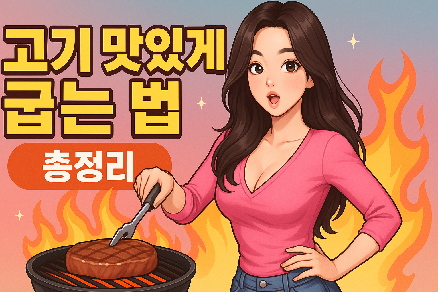 고기 맛있게 굽는법