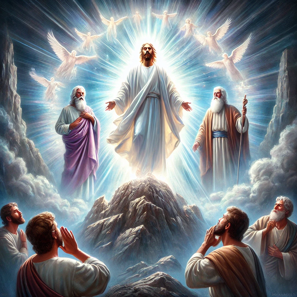 변화산에서 드러난 예수님의 영광