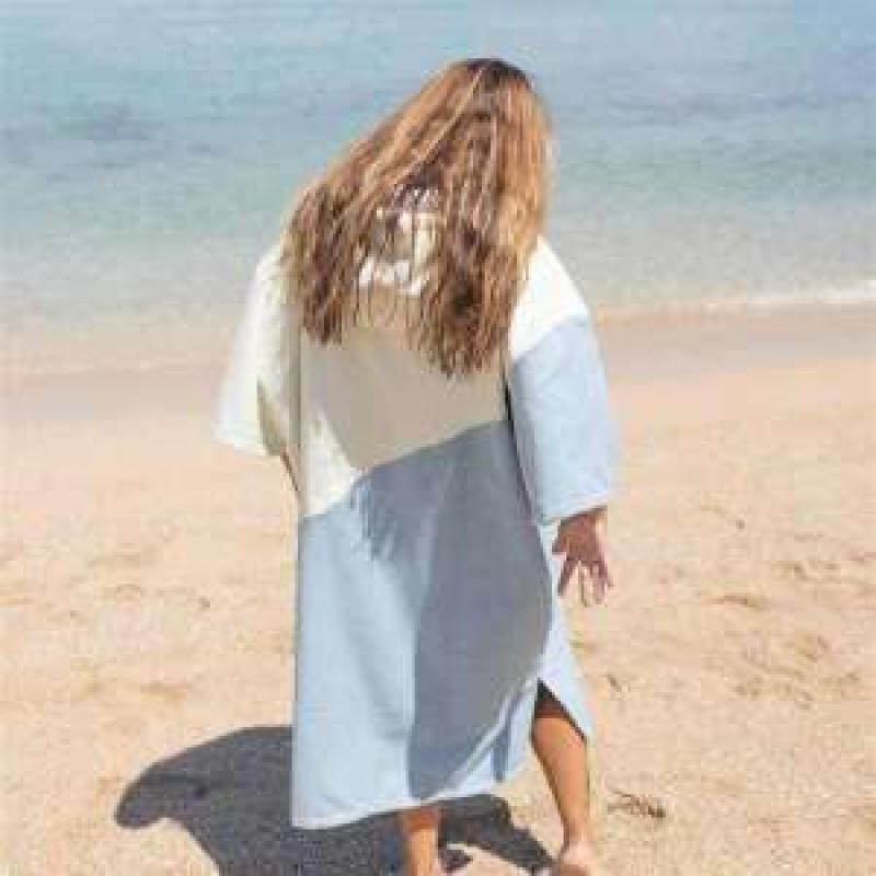 서핑판초 비치타월 다이빙 성인 비치웨어 로브 가운