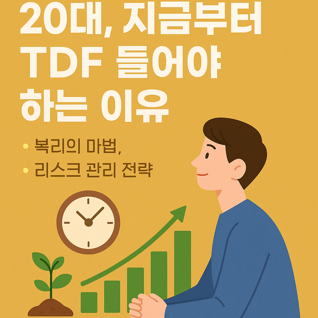 TDF 투자 이유를 설명하는 썸네일 이미지
