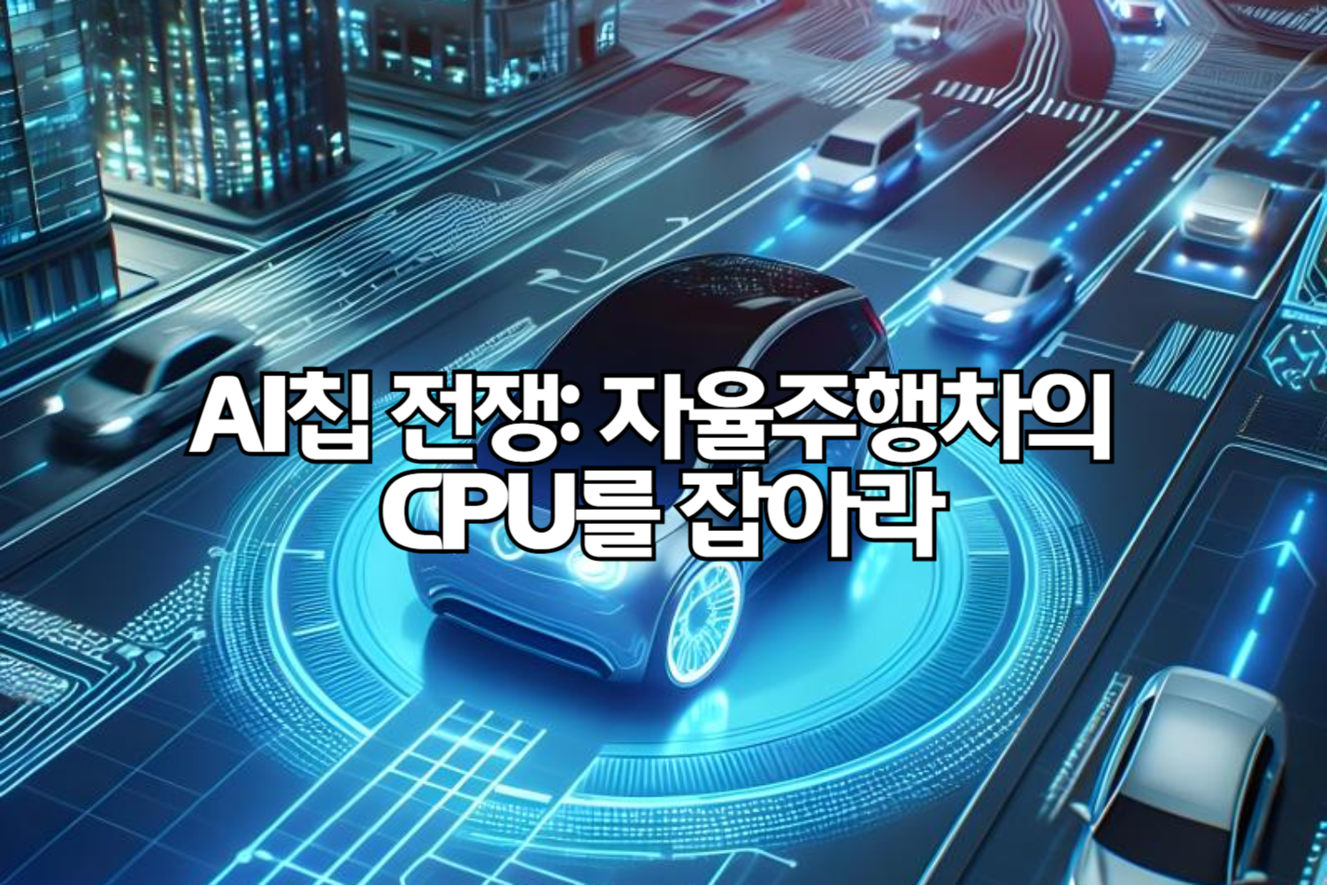 AI칩 전쟁: 자율주행차의 CPU를 잡아라