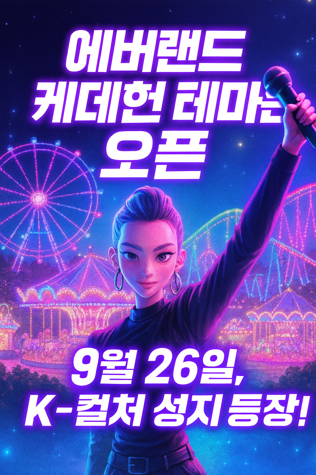 에버랜드 케이팝 데몬 헌터스 테마존 오픈