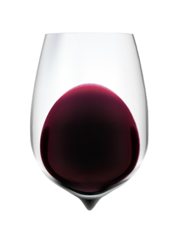 진한 보라색 시라 와인