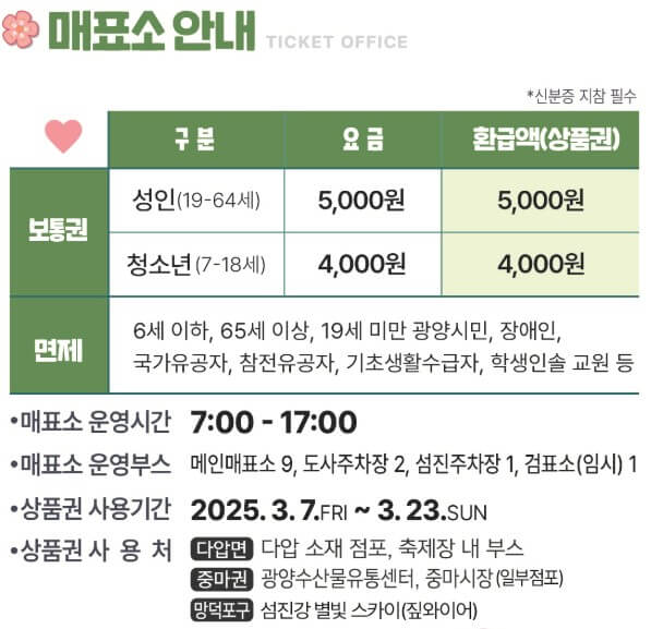 2025 광양 매화축제