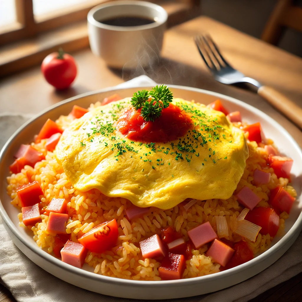 토마토 오믈렛 라이스