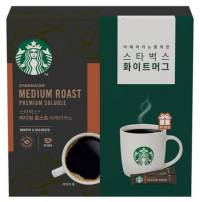 스타벅스 미디엄 로스트 아메리카노 + 머그 화이트 세트, 1세트, 아메리카노 130p + 머그 370ml