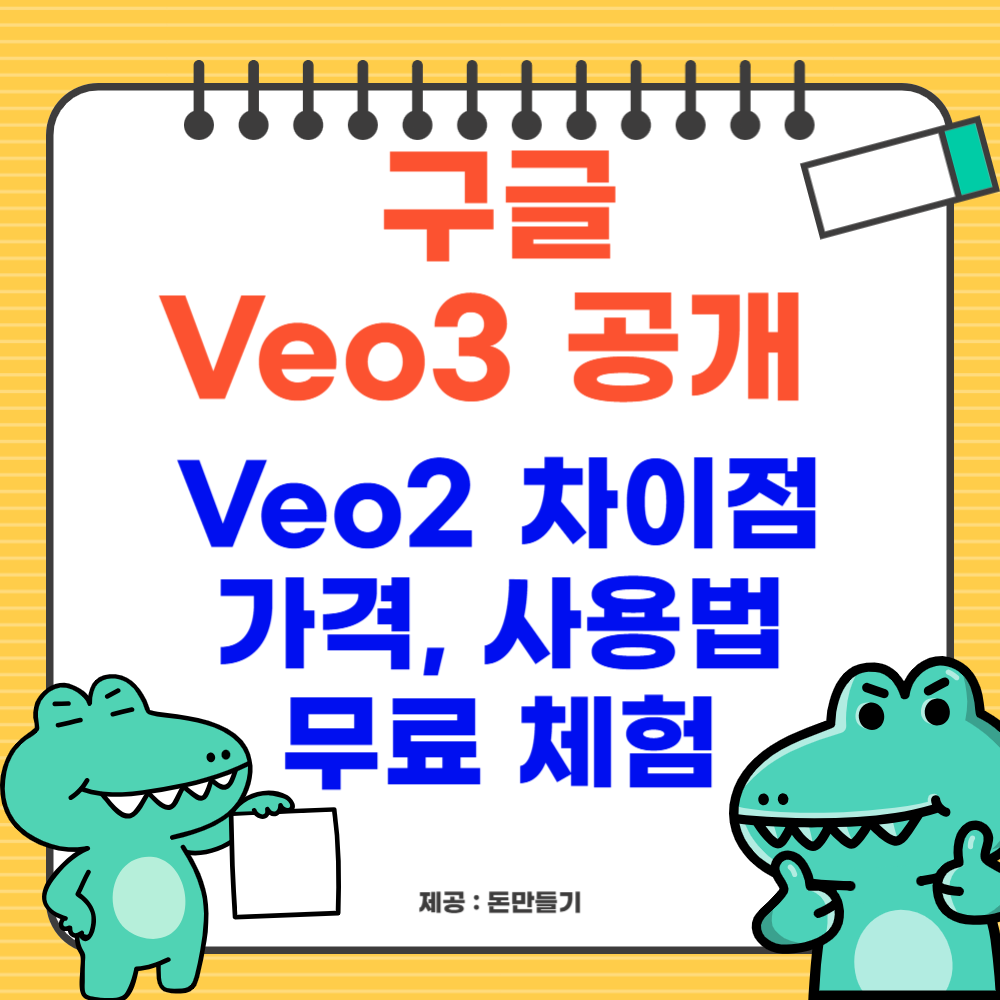 구글 Veo3 공개 내용, Veo2 차이점, 가격, 사용법, Veo3 무료 체험